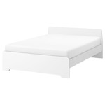 ASKVOLL Bed frame, white, 140x200 cm