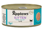 Applaws Natural Cat Food Kitten Tuna 70g