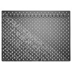 UPPSPEL Pegboard, black, 76x56 cm