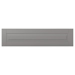 BODBYN Drawer front, grey, 80x20 cm