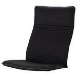 POÄNG Armchair cushion, Knisa black