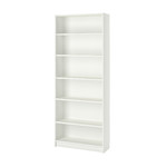 BILLY Bookcase, white, 80x28x202 cm