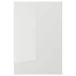 RINGHULT Door, high-gloss light grey, 40x60 cm