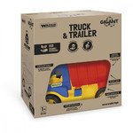 Giant Truck and Trailer Set 107cm, assorted colours, 12m+