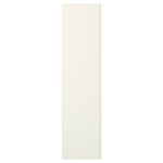 VIKANES Door with hinges, white, 50x195 cm