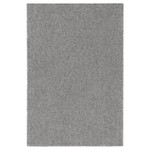 STOENSE Rug, low pile, medium grey, 200x300 cm