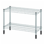 OMAR Shelving unit, galvanised, 60x25x40 cm