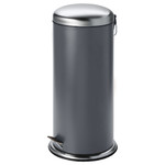 MJÖSA Pedal bin, dark grey, 30 l