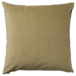 SANELA Cushion cover, light olive-green, 65x65 cm