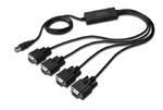 DIGITUS USB 2.0 to 4xRS232 Cable