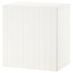 BESTÅ Shelf unit with door, white, Sutterviken white, 60x42x64 cm