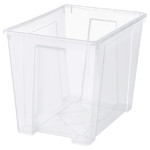 SAMLA Box, transparent, 56x39x42 cm/65 l