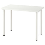 LINNMON / ADILS Table, white, 100x60 cm