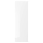 VOXTORP Door, high-gloss white, 40x120 cm