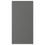 VOXTORP Door, dark grey, 40x80 cm