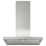 MATÄLSKARE Wall mounted extractor hood, stainless steel colour