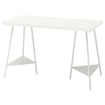 LAGKAPTEN / TILLSLAG Desk, white, 120x60 cm