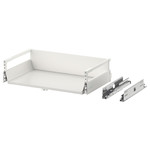 EXCEPTIONELL Drawer, medium with push to open, white, 60x37 cm