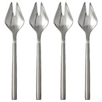 FRÖJDA Salad/dessert fork, stainless steel, 14 cm