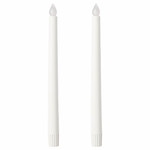 ÄDELLÖVTRÄD LED candle, white/indoor, 28 cm, 2 pack