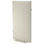 MITTZON Acoustic screen, floor standing, Gunnared beige, 90x157 cm