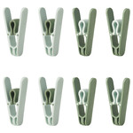 SLIBB Clothes peg, green, 8 pack