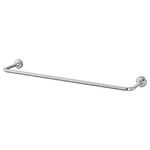 VOXNAN Towel rail, chrome effect, 67 cm