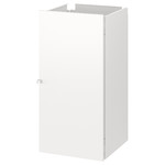 JOSTEIN Door/side units/back, in/outdoor white, 40x42x82 cm