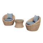 GoodHome Garden Outdoor Furniture Set Lazaretta