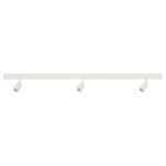 BÄVE LED ceiling track, 3-spots, white