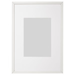 LOMVIKEN Frame, white, 21x30 cm