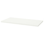 LAGKAPTEN Table top, white, 120x60 cm