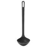 FULLÄNDAD Soup ladle, grey, 31 cm