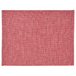 SVARTSENAP Place mat, pink-red, 35x45 cm