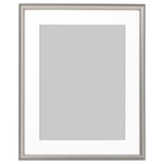 SILVERHÖJDEN Frame, silver-colour, 40x50 cm