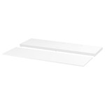 NORDLI Top and plinth, white, 160x47 cm