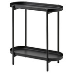 OLIVBLAD Plant stand, in/outdoor black, 56 cm