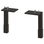 ENHET Legs f cabinet, anthracite, 12.5 cm