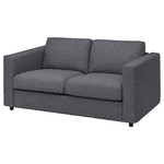 VIMLE 2-seat sofa, Gunnared medium grey