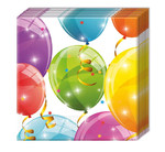 Paper Napkins 33x33cm 20pcs Sparkling Balloons