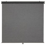 SKOGSKLÖVER Roller blind, grey, 120x195 cm