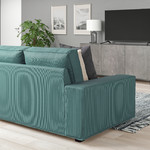 KIVIK 3-seat sofa, Kelinge grey-turquoise