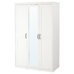 SONGESAND Wardrobe, white, 120x60x191 cm