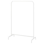 MULIG Clothes rack, white, 99x46 cm