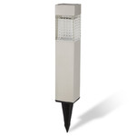 Solar Garden Lamp 20lm 5000K, steel