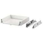 MAXIMERA Drawer, low, white, 40x37 cm