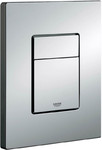 Grohe WC Dual Wall Plate Flush Button Even, chrome