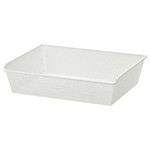 KOMPLEMENT Mesh basket, white, 75x58 cm