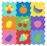 Floor Foam Puzzle Mat Fruit 29x29 9pcs