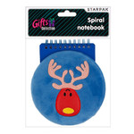 Spiral Notebook Reindeer
